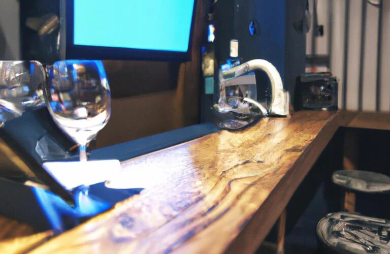 深夜のおしゃれな飲み場で心地よくリラックス