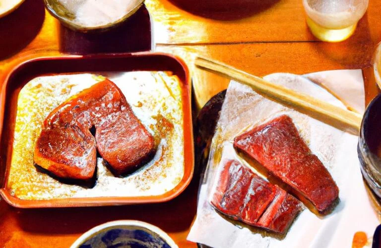 日本酒と絶品肉料理のマリアージュ