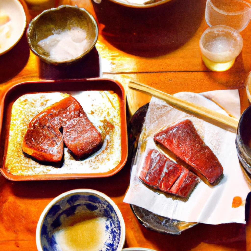 日本酒と絶品肉料理のマリアージュ