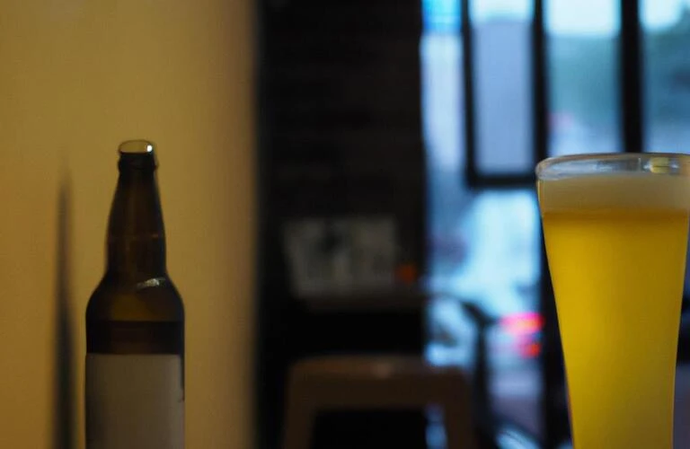 仕事の疲れを癒す大人のビールタイム、ほっと一息つける空間