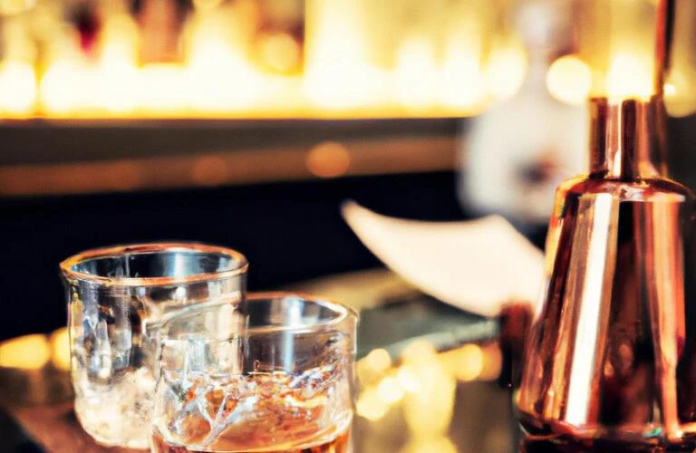 アフター5はカウンターで、お酒とともに過ごす贅沢なひととき！