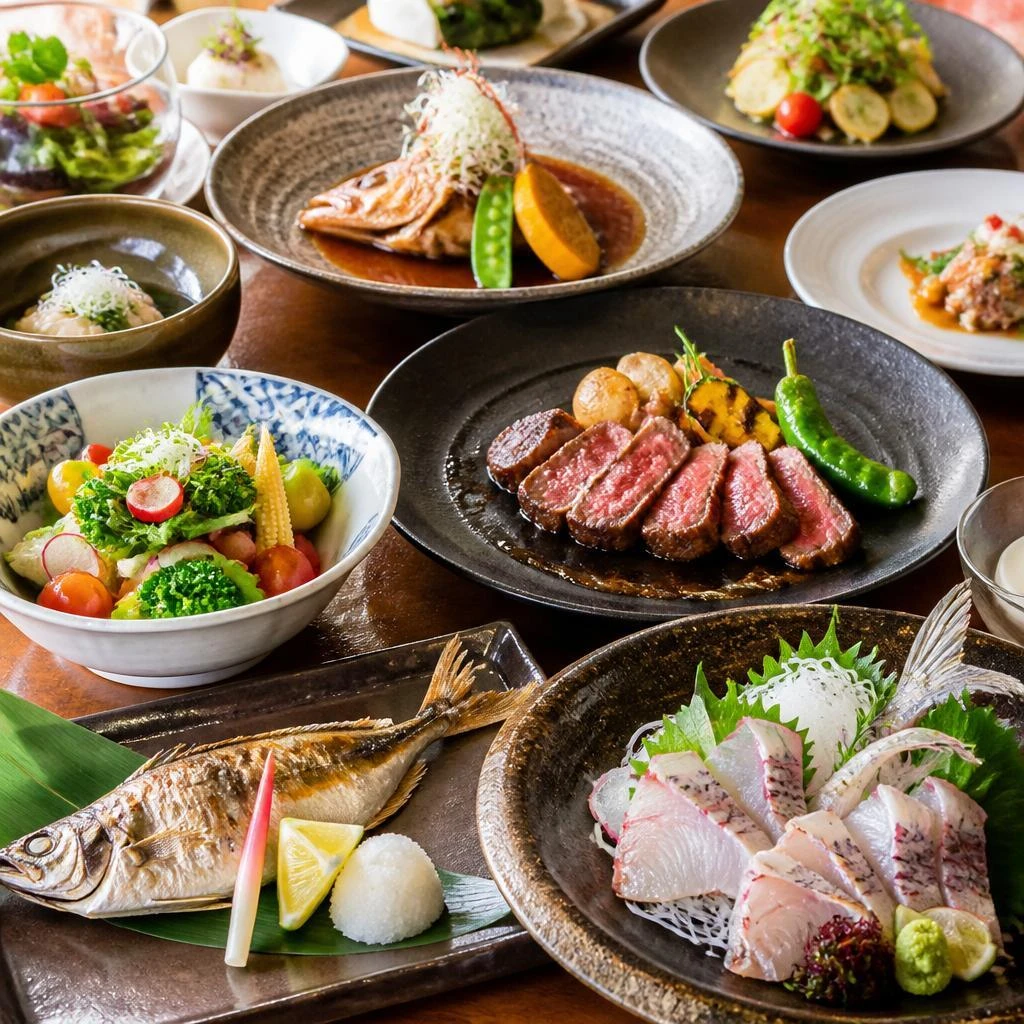 美味しい料理の数々