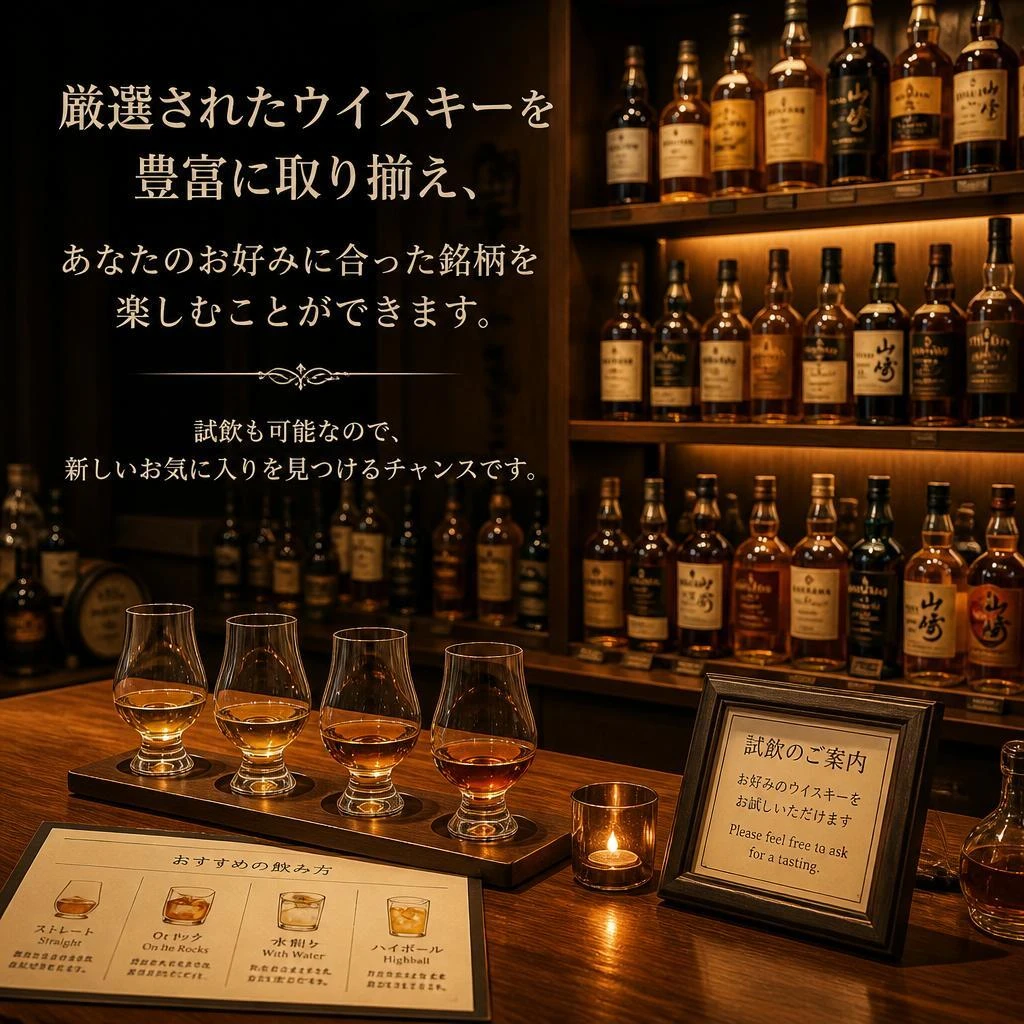 こだわりのウイスキー