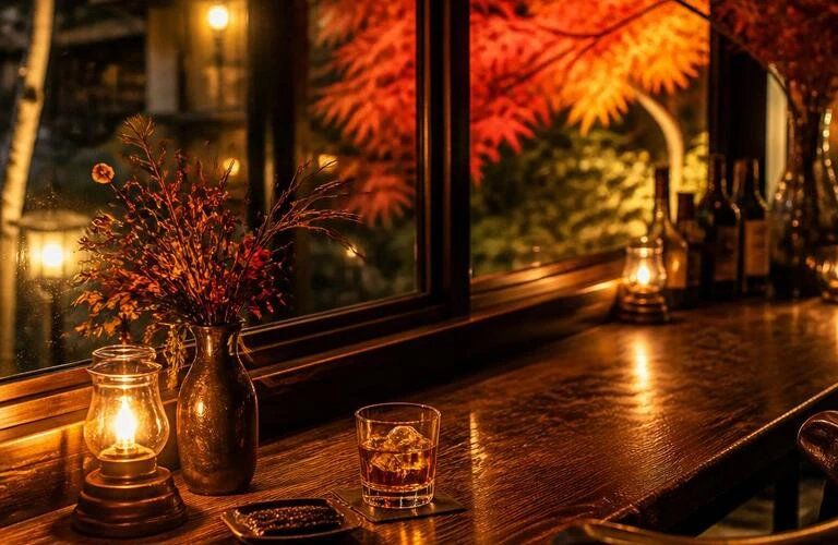 秋の夜にひとり飲みを楽しむなら、ここで決まり！