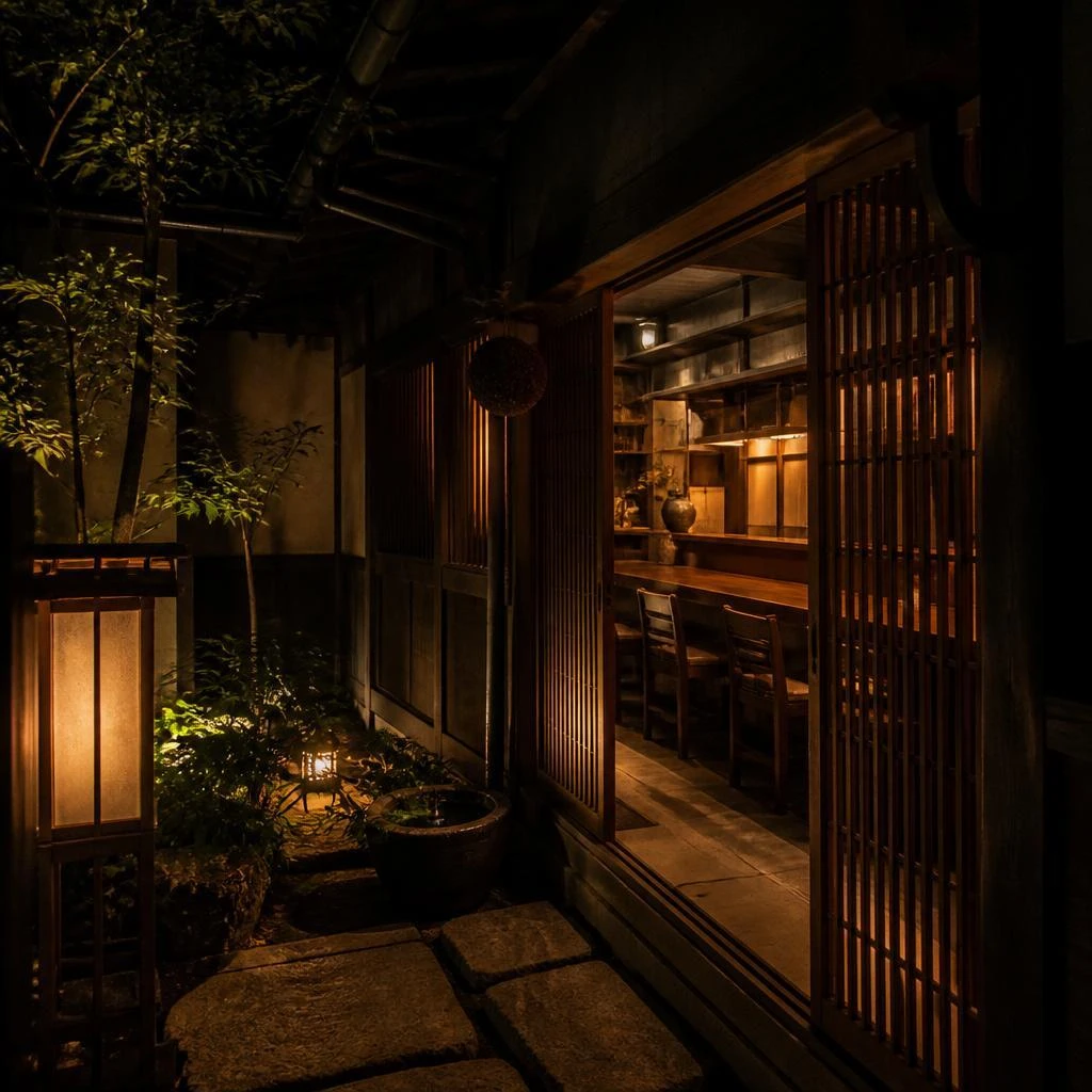 深夜の静寂を楽しむ、隠れ家居酒屋