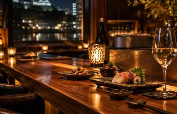 カウンターでほどける、今夜だけの特別な時間。小倉の隠れ家で、お酒とおつまみの厳選グルメを。