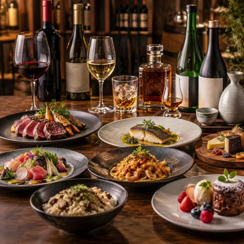 いつもの夜を特別にする、料理とお酒のペアリング