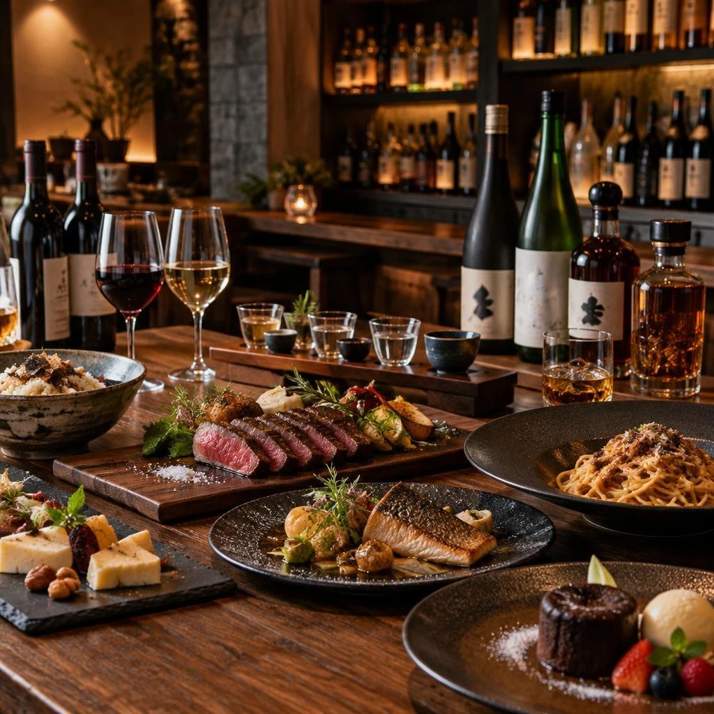 一杯ごとに広がる、お酒と料理の隠れた魅力